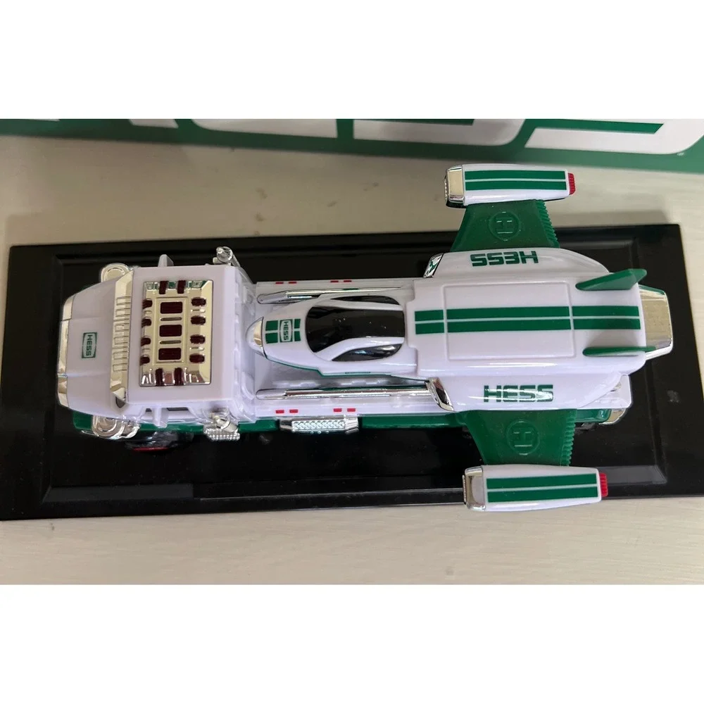 Hess Miniature Toy Truck Set 2023 50th Anniversary Green White Excellent 3pc Set